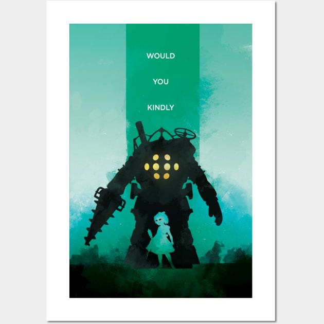 Bioshock Wall Art by stejenos